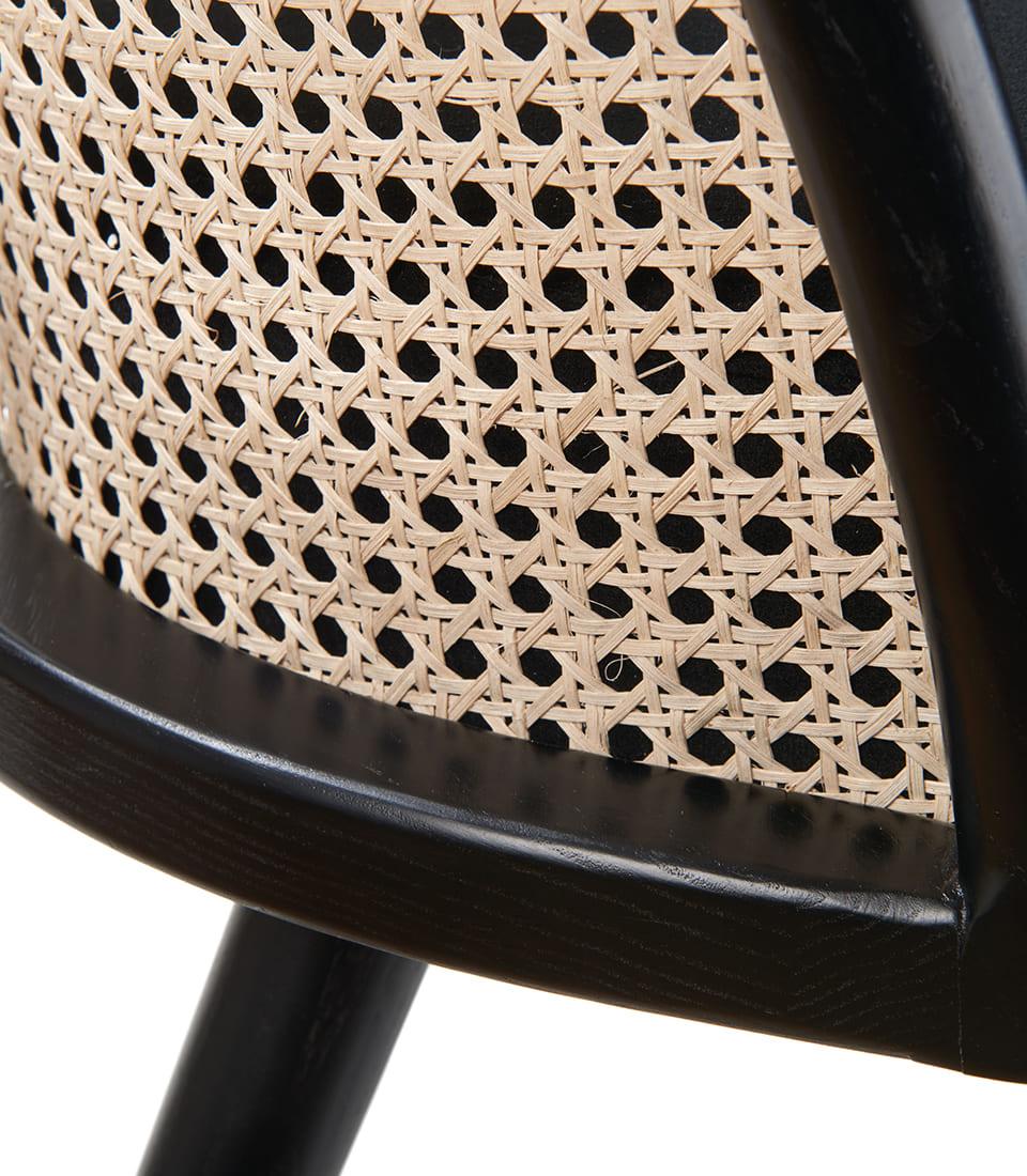 Schienale paglia dettaglio